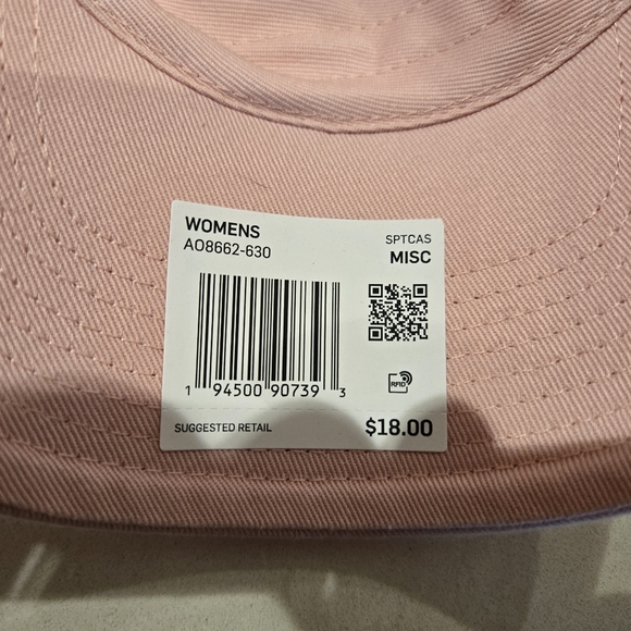 Nike Pink Embroidered Swoosh Cap NWT - Picture 7 of 7